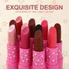 DragonRanee Cross-border Barbie Non-Fading Matte Lipstick in Rose Red Star