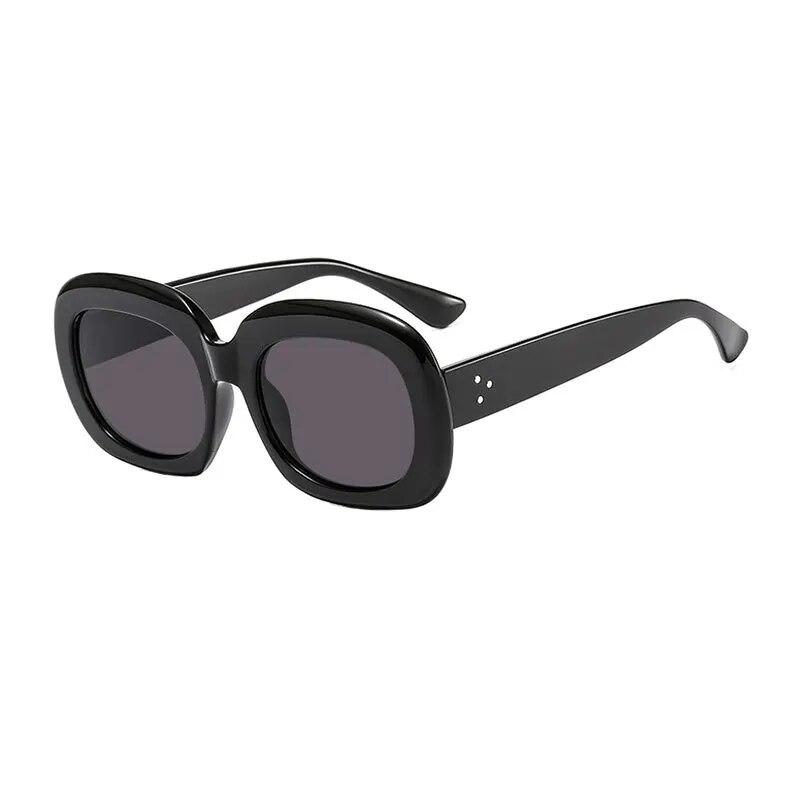 

Квадратные круглые солнцезащитные очки женские дизайнерские модные солнцезащитные очки женские преувеличения ПК оправа храмы Oculos De Sol дамы