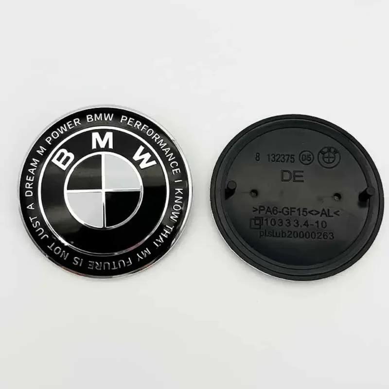 Logo cofano auto gruppo Bmw 74mm/82mm BMW E36 E46 E53 E90 E60 E61 E93 E87 x1 X2 X3 x5 X6 F30F1Z3Z4X1 X5M2 M3M4 M8 logo baule.