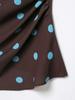 Retro Blue Polka Dot Spaghetti Strap Tank Top for Women - Summer 2026 Collection