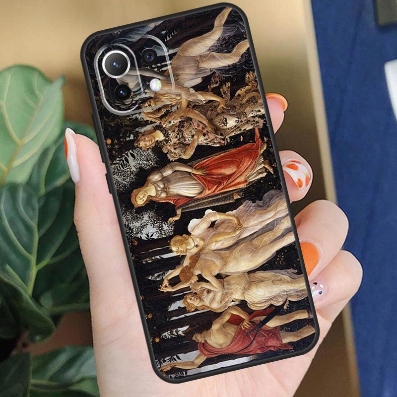 Renaissance art Painting Case For POCO F5 X3 X5 Pro F4 X4 F3 C65 M5s Cover For Xiaomi 13T 14 Pro 11T 12T 12 13 Lite