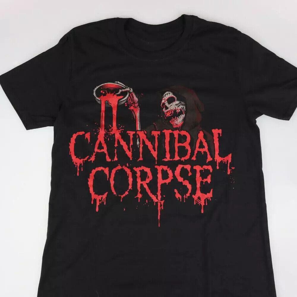 Редкая футболка Cannibal Corpse с коротким рукавом H2005_16 Унисекс футболка XXXL