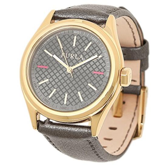 EVA 35MM Quartz Metallic Black Metallic Black FURLA 866599 R4251101501 [Furla] Women's [Item]