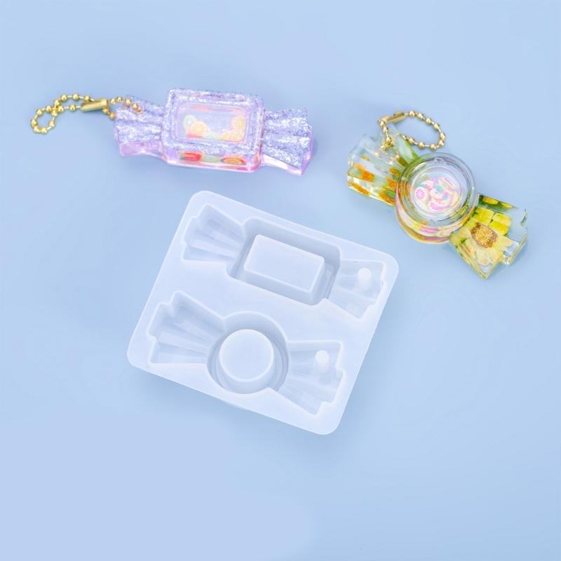 Pendant Epoxy Resin Silicone Mold DIY Pendant Resin Mold Keychain Epoxy Resin Jewelry Crafts Casting Mold