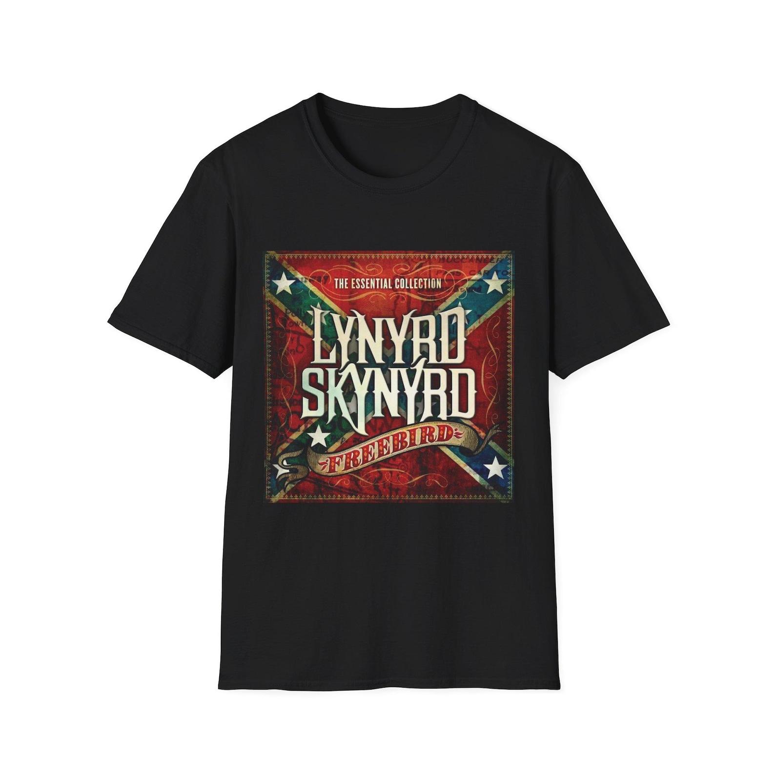 Lynyrd Skynyrd Freebird Rock and Roll Band T-Shirt, Vintage Rock Tee, Concert Apparel S