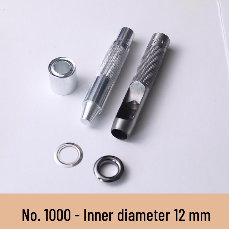 Manual Leather Grommet Hole Punch & Eyelet Rivet Tool