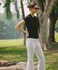 OBER GOLF Cool Collared Knit Cap (Black)