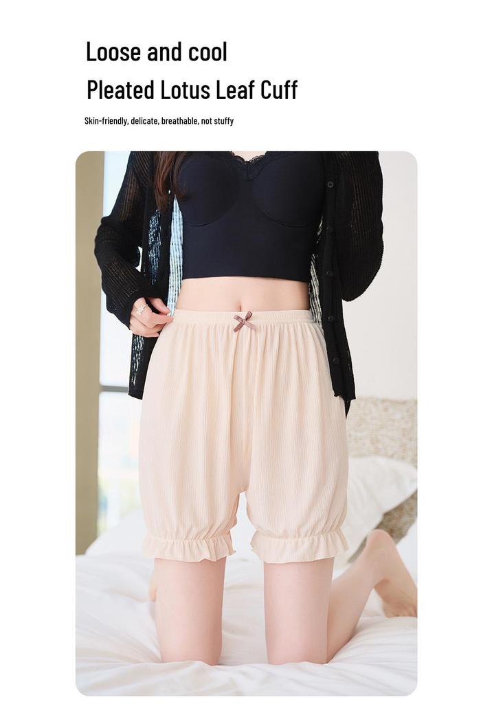 Women's Anti-Exposure Summer Ice Silk Lantern Shorts 2026