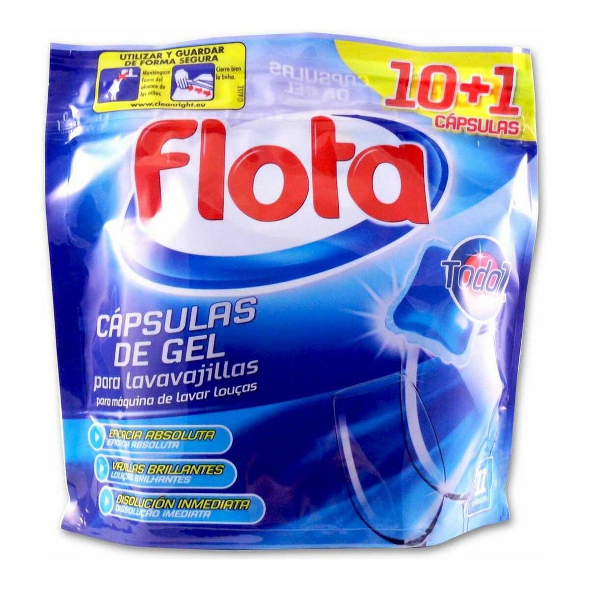 

Таблетки для посудомоечных машин Flota (11 единиц) TU прозрачный
