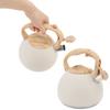 3L Whistling Tea Kettle 304 Stainless Steel Stovetop Grip Tea Kettle Farmhouse Tea Kettle for Home Kitchen