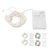 2 Sets Pentagram LED String Lights Battery Operated Fairy Star Lamp String Festival Decorations 5m