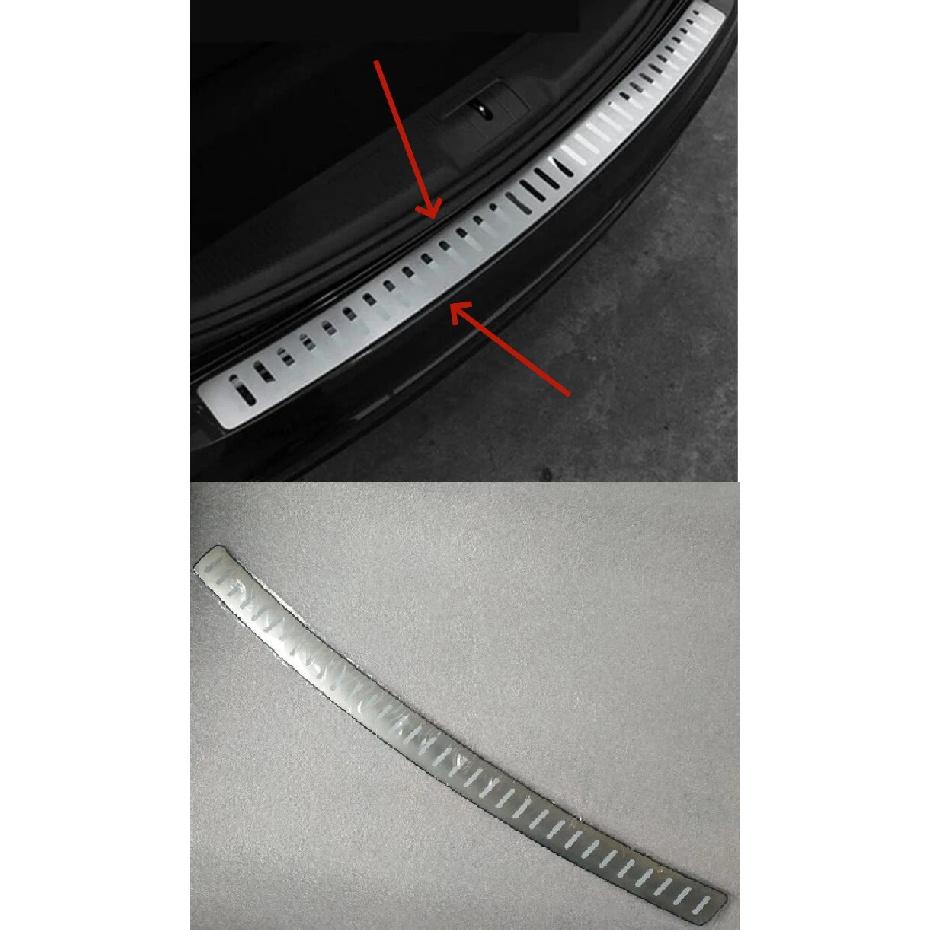 Stainless steel Exterior Ultra-thin Rear Bumper Protector Sill Trunk Tread Plate Trim For Volkswagon Sharan 2012-2019