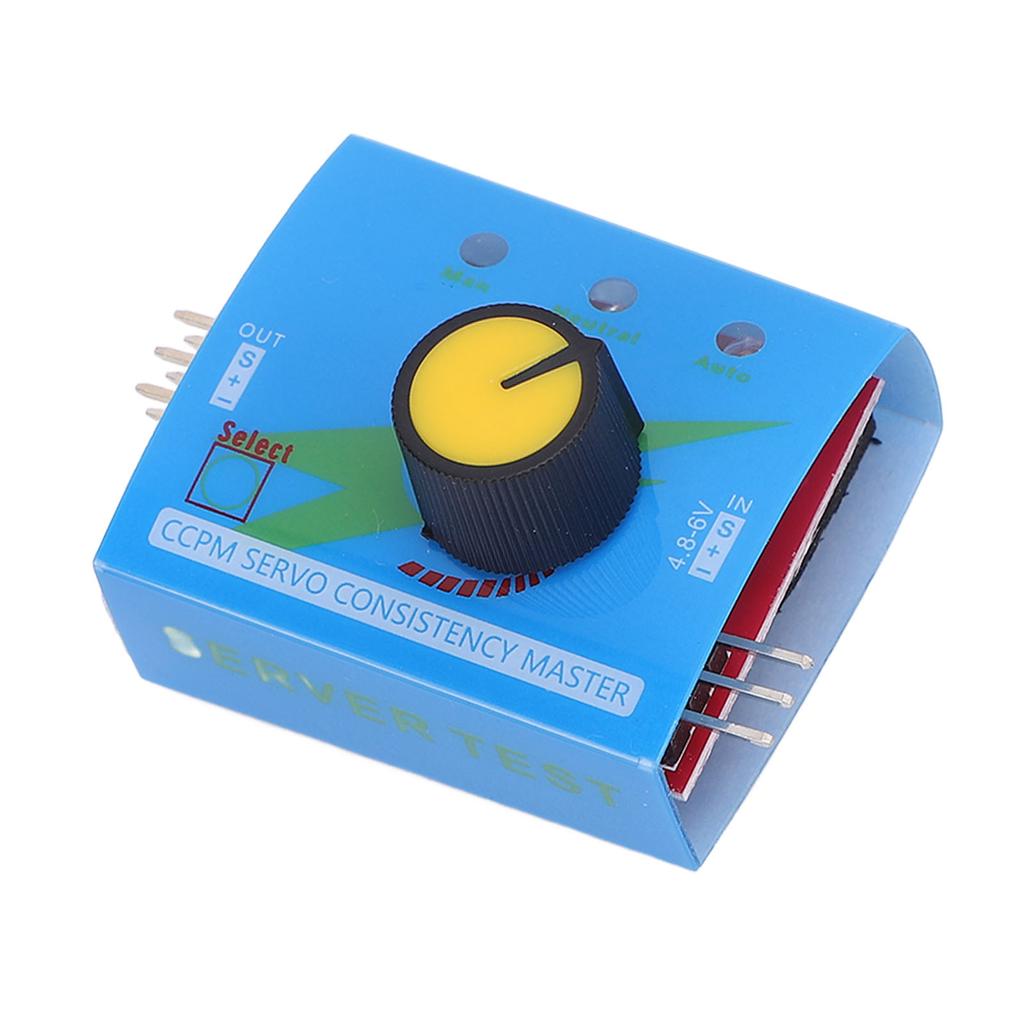 RC Servo Tester 3CH Digital Master Speed Controller for Plane Airplane Consistency DC4.8 6V