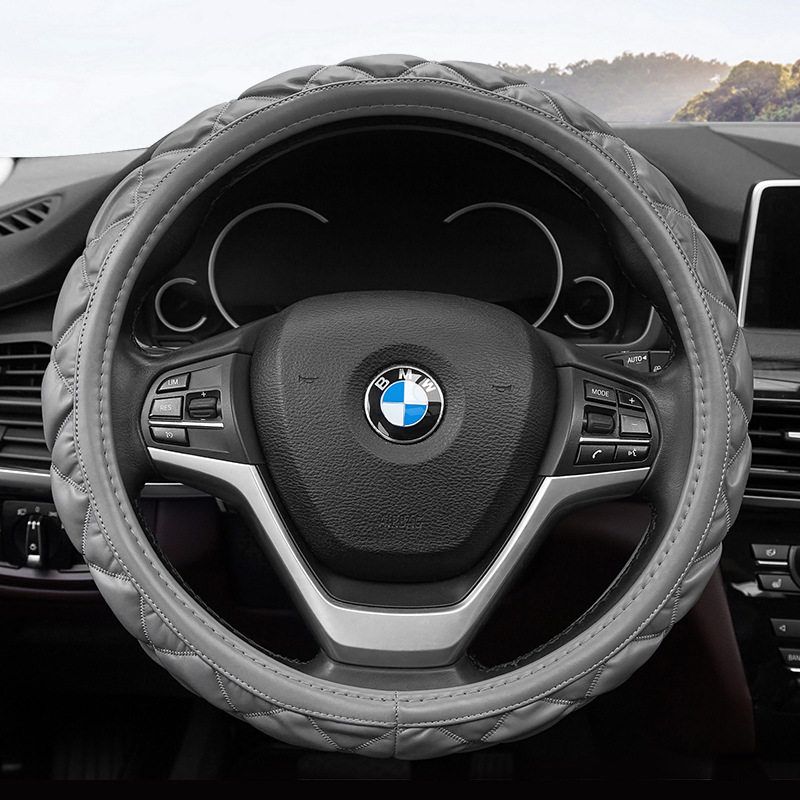 Manufacturer Wholesale Four-Season Universal Car Steering Wheel Cover, Car Interior Female Fashion Steering Wheel Cover Direct Sales