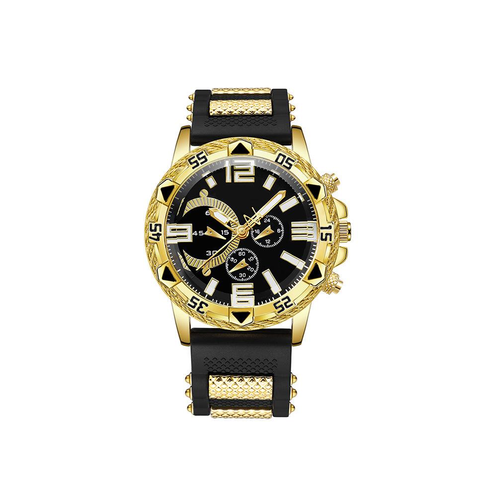 New Arrival Men Watch Fashion Casual Silicone Strap Wristwatch Male Outdoor Sports Quartz Watches Clock Relogio Masculino
