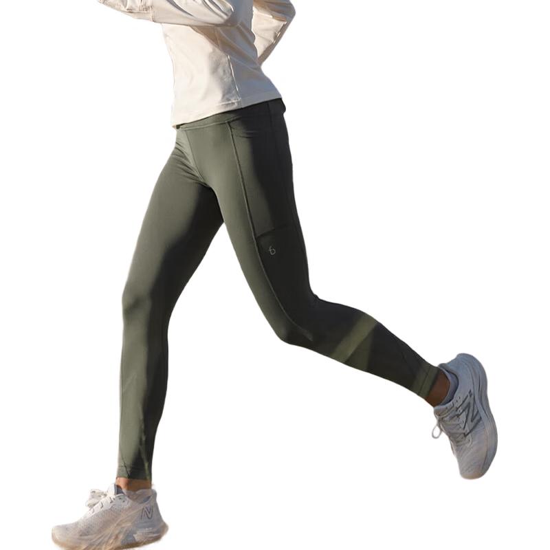 

Женские компрессионные леггинсы 7/8 Flipbelt со встроенной поясной сумкой L