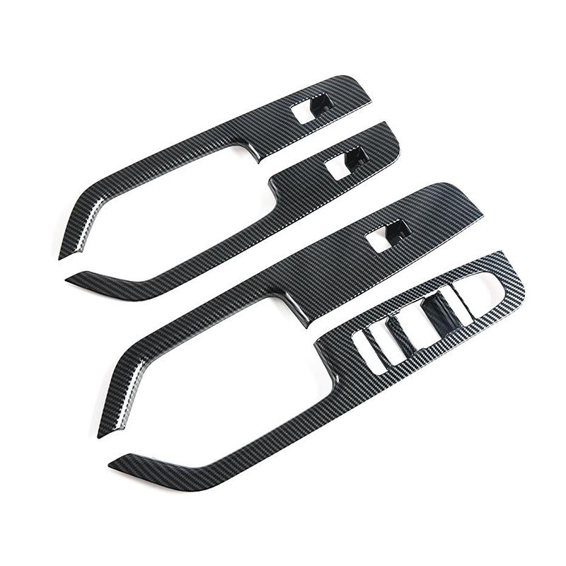 Interior Trim Panel For BYD Shark 6 ABS Material Door Button Car Window Button Cover Frame Cap Button Trim Patch For Shark 6
