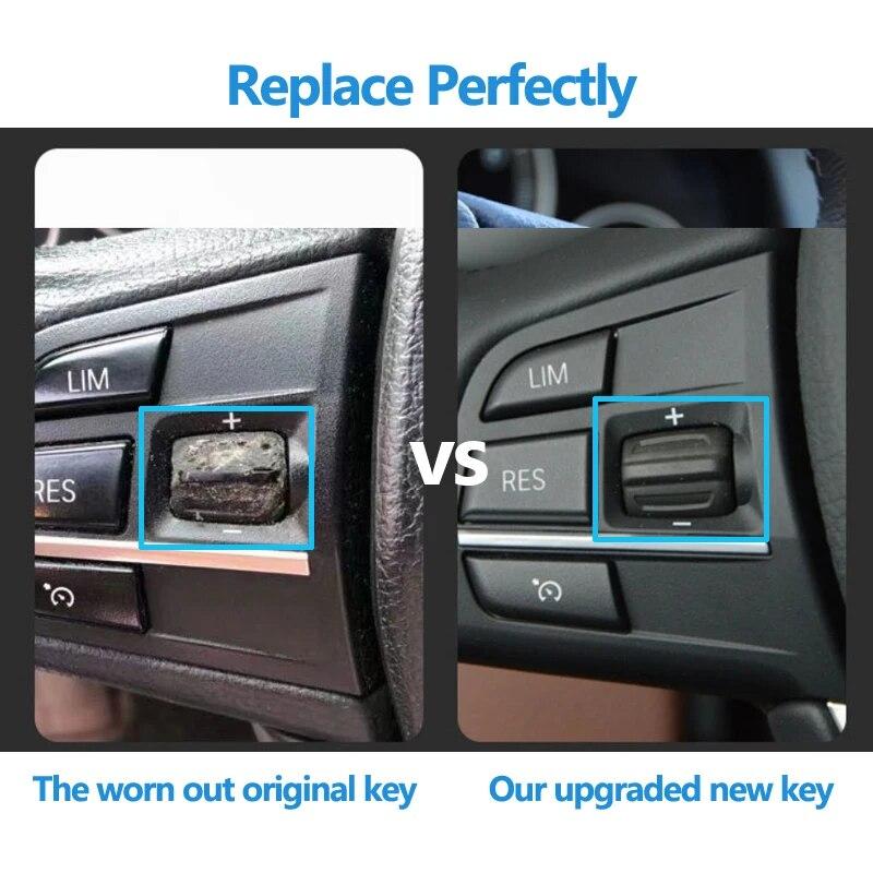 One Pair Car Multi-function Steering Wheel Control Knob Button For BMW 3 4 5 6 7 Series F30 F35 F34 F36 F10 F11 F12 F07 F01 F02