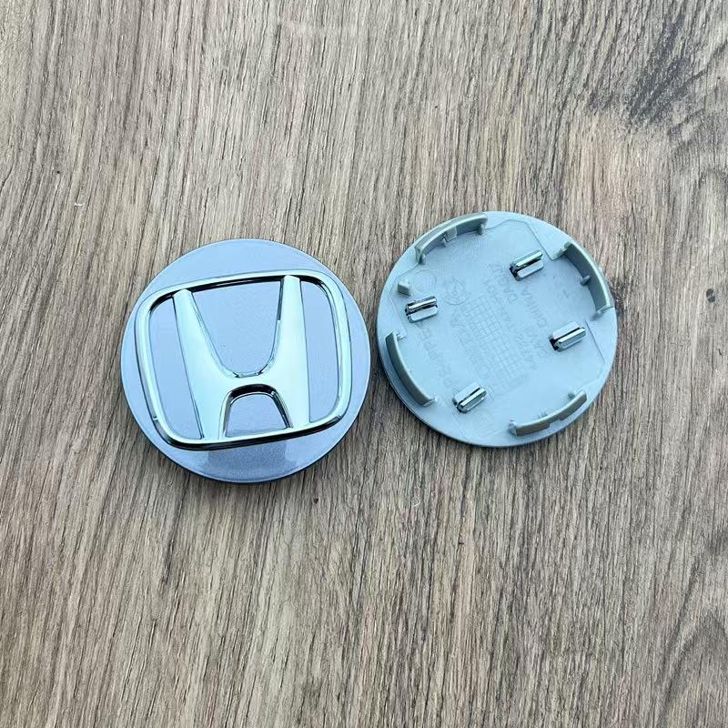 4 Stück 62mm Radnabenkappe Logo Nabenkappe Abzeichen Emblem Für Honda Civic City Accord Odyssey Spirior CRV Hrv Jazz CBR HR-V