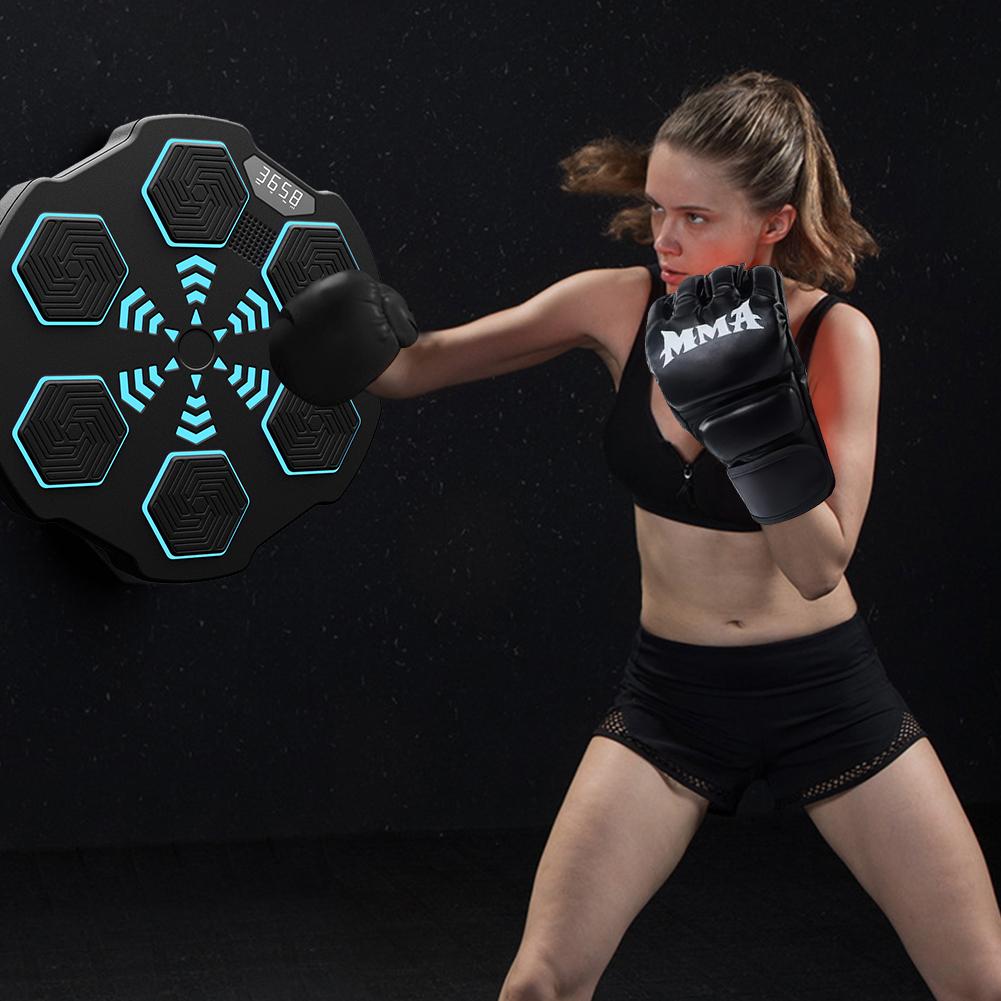 Smart Bluetooth Music Boxing Machine De compression Fighting Fitness Home Boxing Wall Target Boxing Trainer Boxing Accessories
