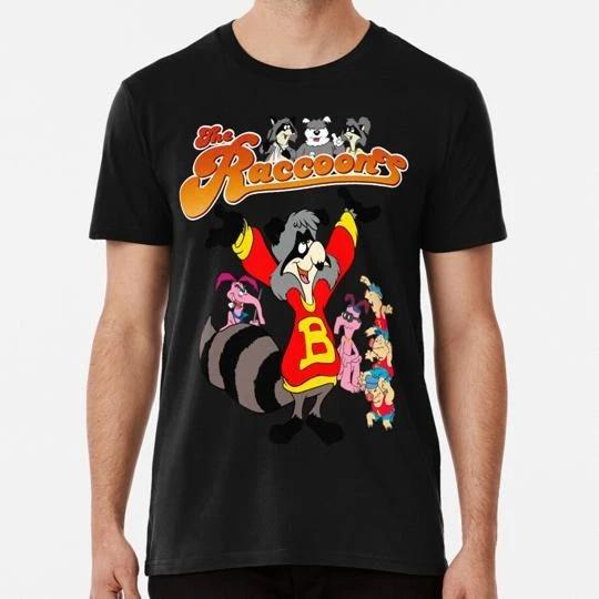 The Raccoons Cartoon Essential Copy png Size S to 5XL Made in the USA T-Shirt S