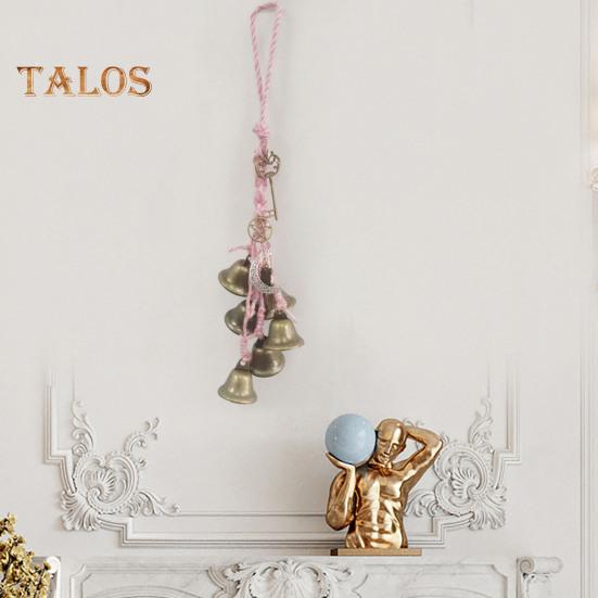 Witch Bells Door Knob Metal Hanging Wicca Bells Wiccan Magic Wind Chimes for Home Decor Spiritual Protection Witchcraft Wicca Supplies