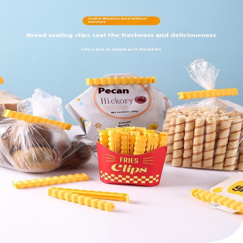 

Зажим для запайки в стиле картофеля фри 12 шт. Набор коробок с магнитной абсорбцией Зажим для запайки пакетов со снеками Зажим для запайки пищевых приправ жёлтый