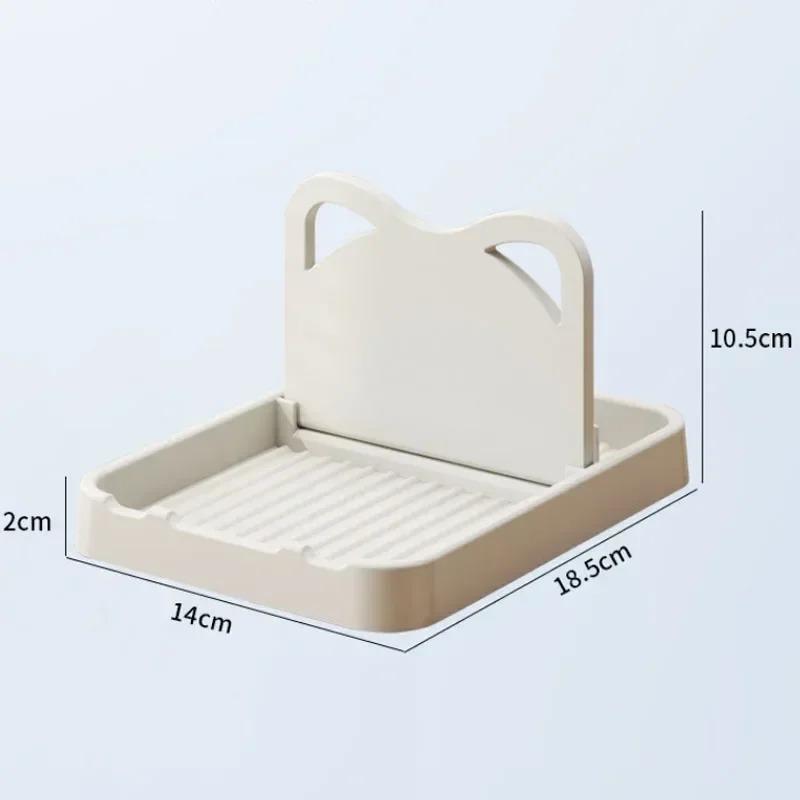 Multifunctional Kitchen Pan Pot Lid Holder Stand Rack with Spoon Rest Spatula Soup Spoon Storage Shelf - Kitchen Accessories