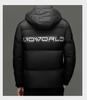 Men's 2025 Winter Fashion Down Jacket, Thick and Warm with Detachable Hood.