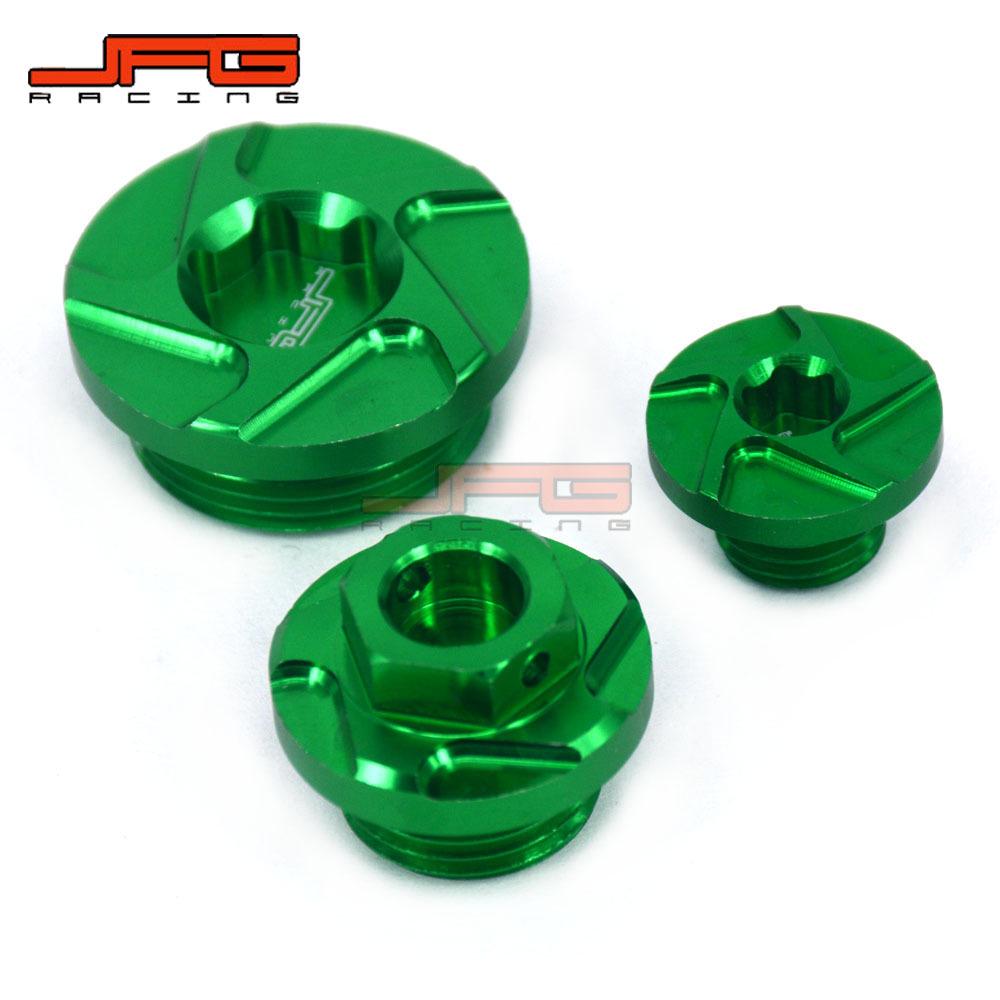 KX250F RMZ250 CNC Aluminum Alloy Engine Oil Timing Screws for Off-Road Motorcycle Modification