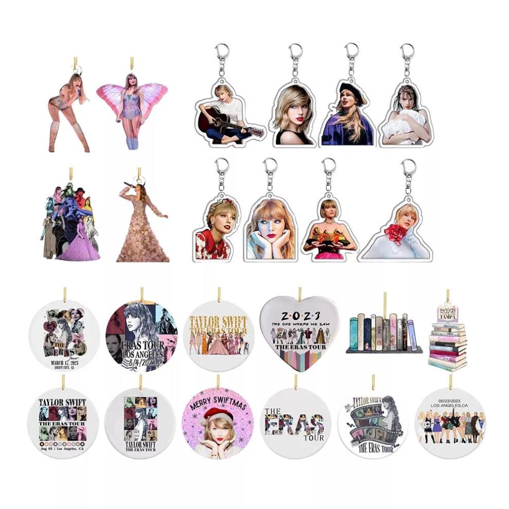 Christmas 24 Days Countdown Advent Calendar Taylor Swift Keychain Blind Box