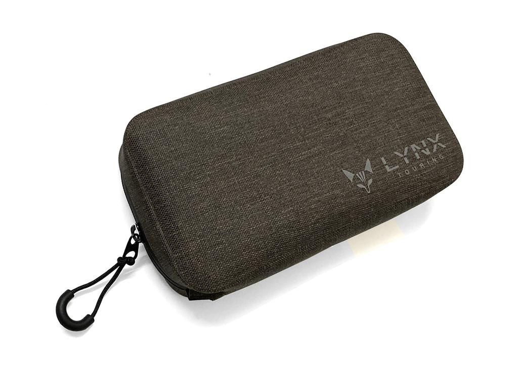 LYNX TOURING Smart Ride Pouch Cycling Sand for Cycling Jersey Back Pocket - Pouch, Beige,