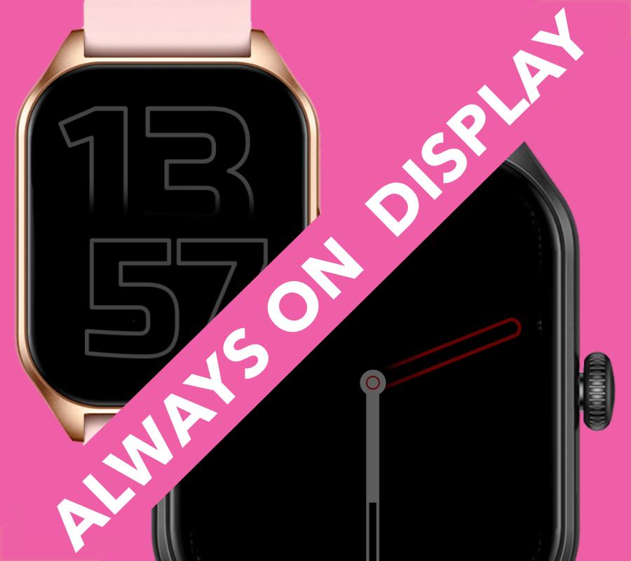 Smartwatch Rubicon Rncf03 Czarna Bransoleta