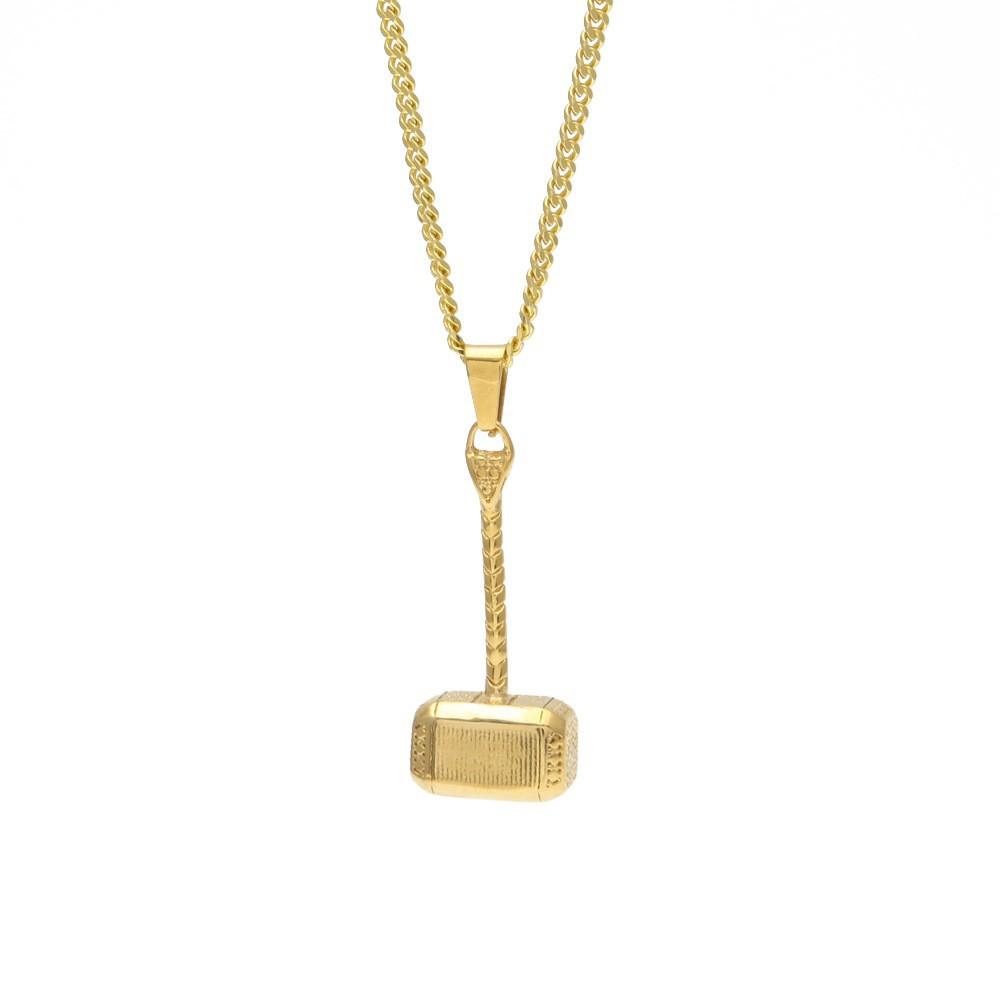 Hot Sale Stainless Steel Hip Hop Necklace, Boxing Gloves, Helmet, Jerseys, Axe Hammer Pendant