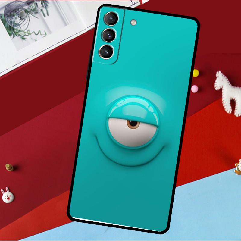 3D Funny Face Cute Funda For Samsung Galaxy S26 S25 S23 S22 S20 S24 Ultra S9 S10 Plus S21 FE S25 FE Phone Case