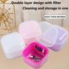 Premium Acrylic Nail Organizer Nail Art Drill Bits Grinding Head Durable Nail Storage Box