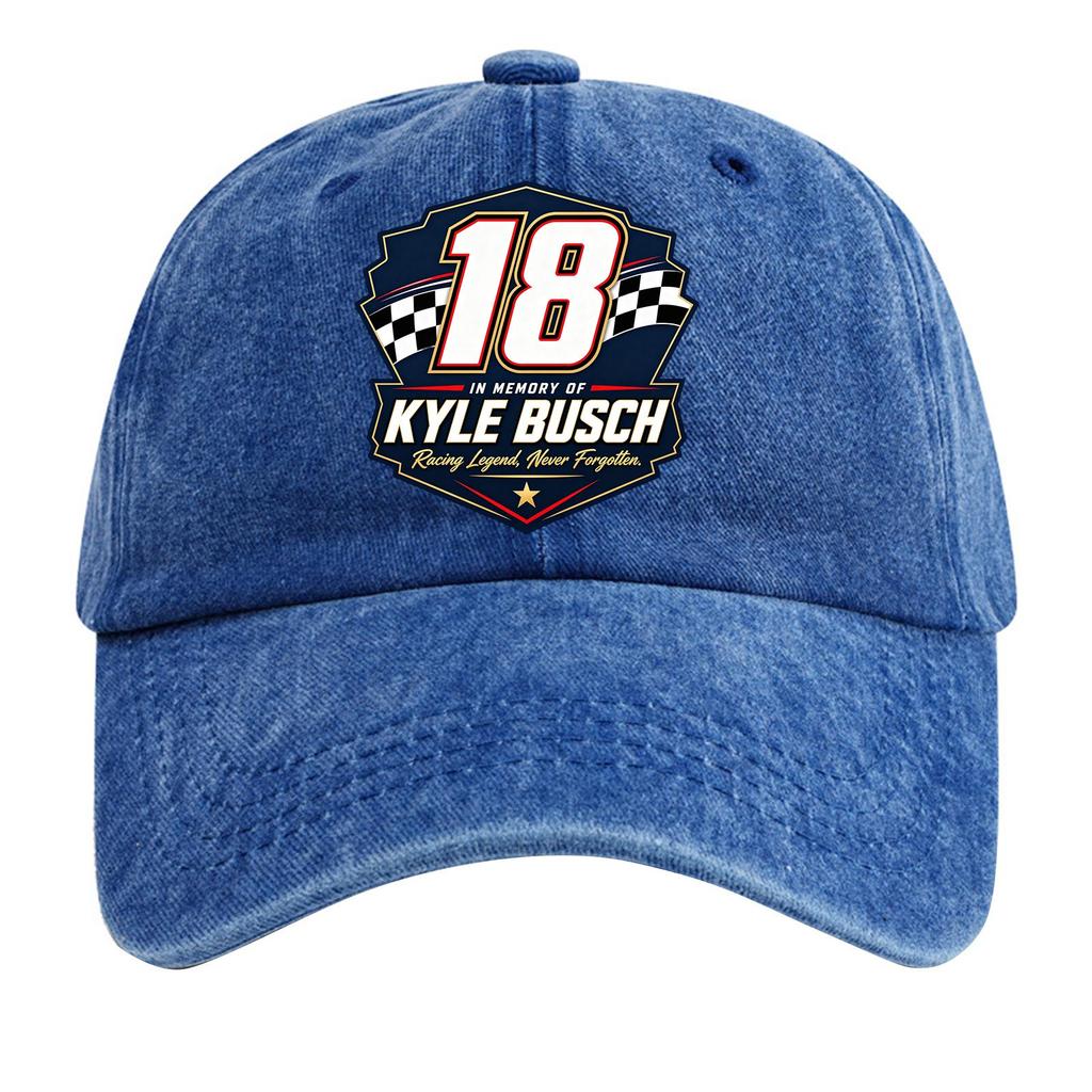Washed Cotton Baseball Cap Soft Top Vintage Denim Style Adjustable Back Strap Casual Outdoor Hat for Men and Women