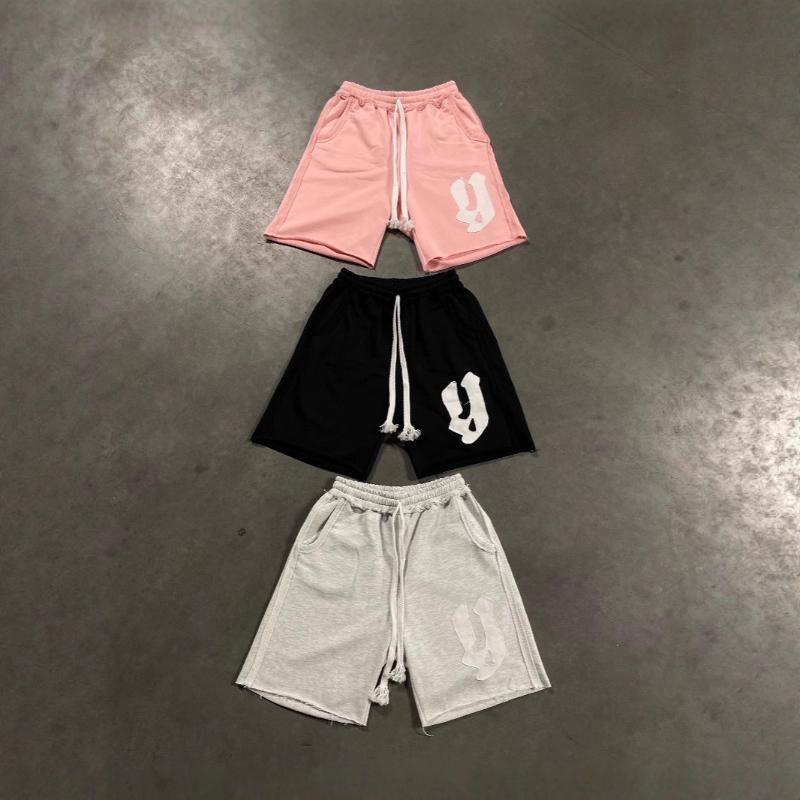 European and American street Y2K hip-hop street casual wide leg shorts