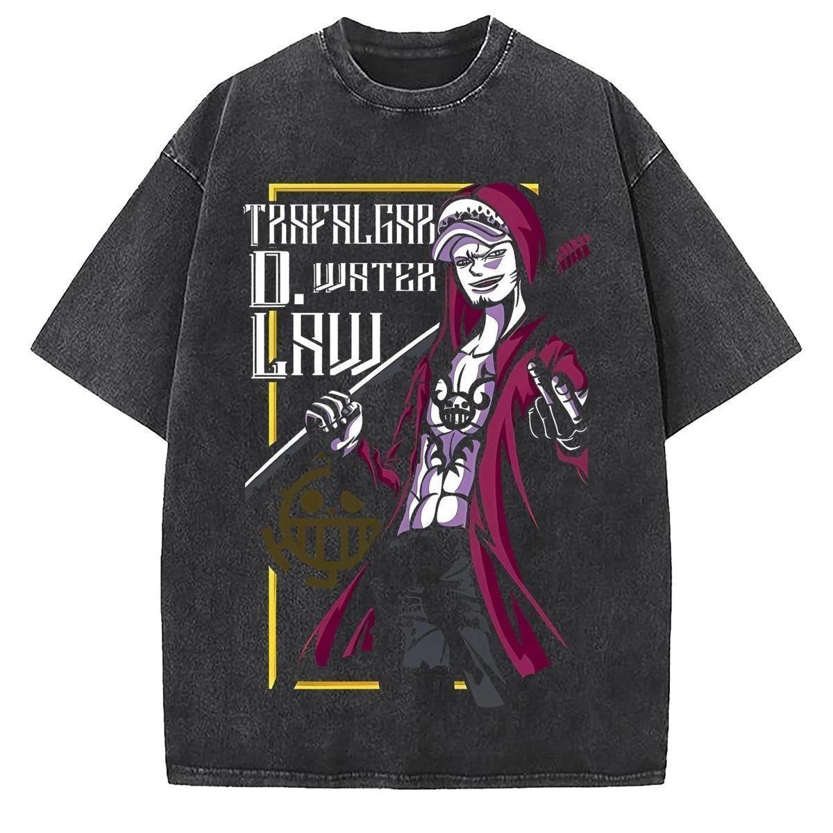 

One Piece Law Cosplay Anime Manga T-Shirt Tee Undershirt Cotton S