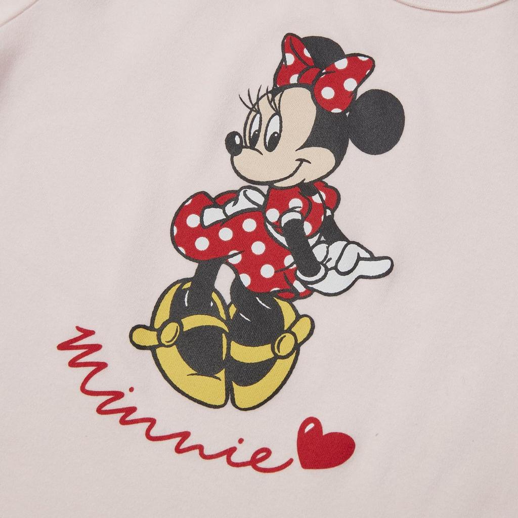Disney Minnie Mouse Toddler Pajamas Set with Belly Warmer Band Cotton Size 80