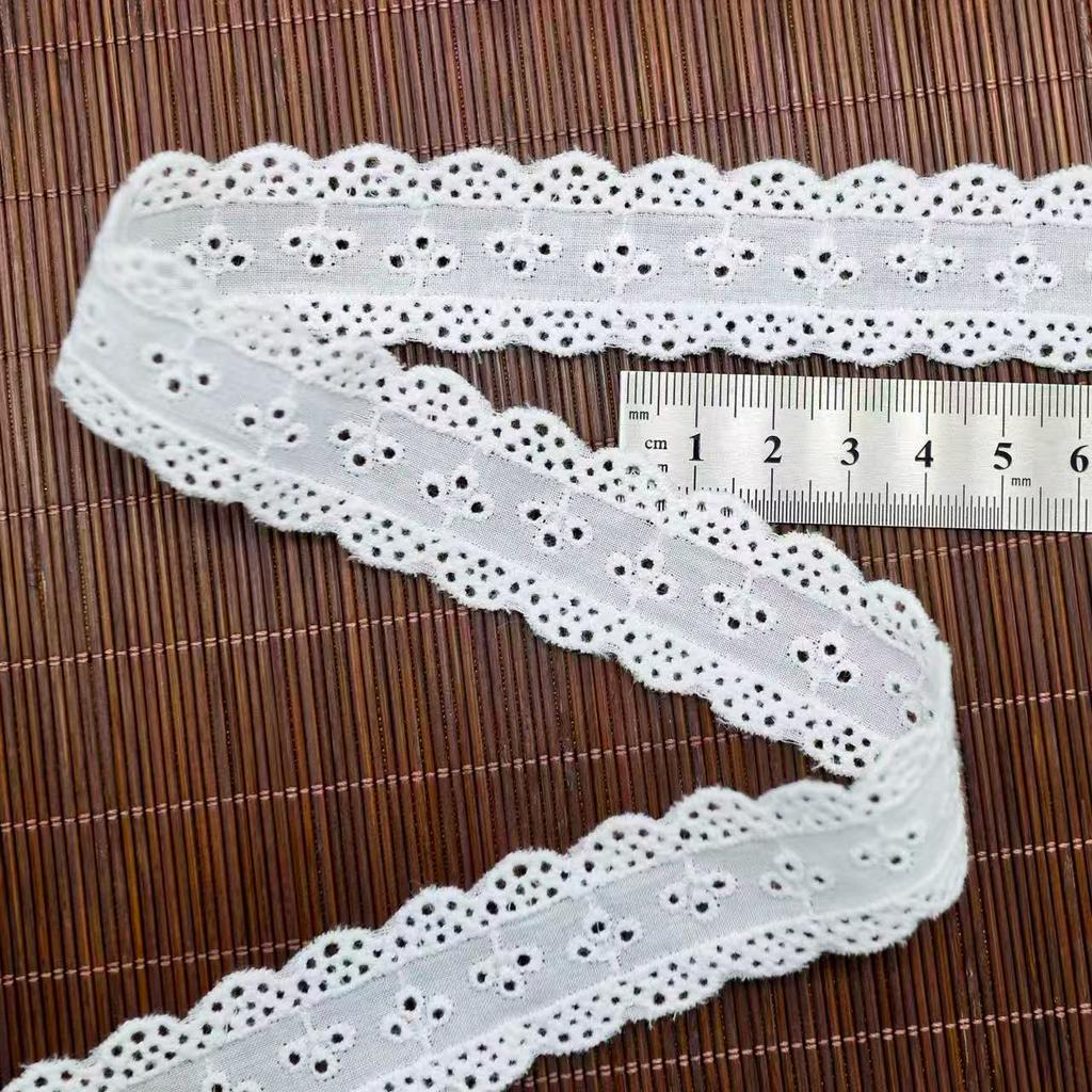Bilateral Cotton Lace Accessories Diy Handmade Decorative Skirt Hollow Floral Packaging Hair Accessories Clothing