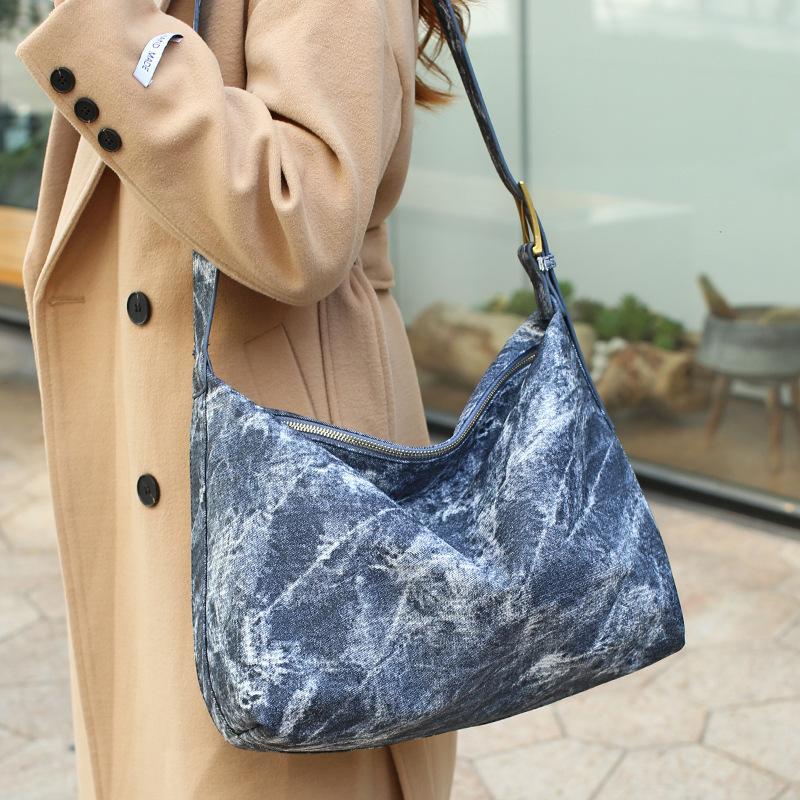 Denim Bag Large Capacity Large Bag Shoulder Tote Bag