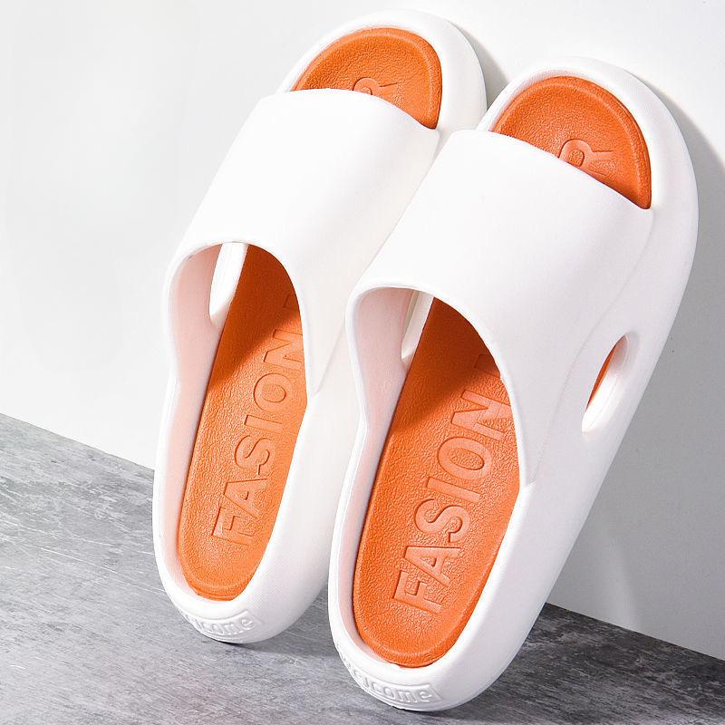 Pánské letní venkovní vnitřní domácí koupelna vana protiskluzové pantofle pro pár kreslené na platformě