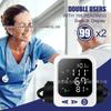 Home Use Upper Arm Blood Pressure and Pulse Monitor - Neutral, Medical-Grade, English Interface