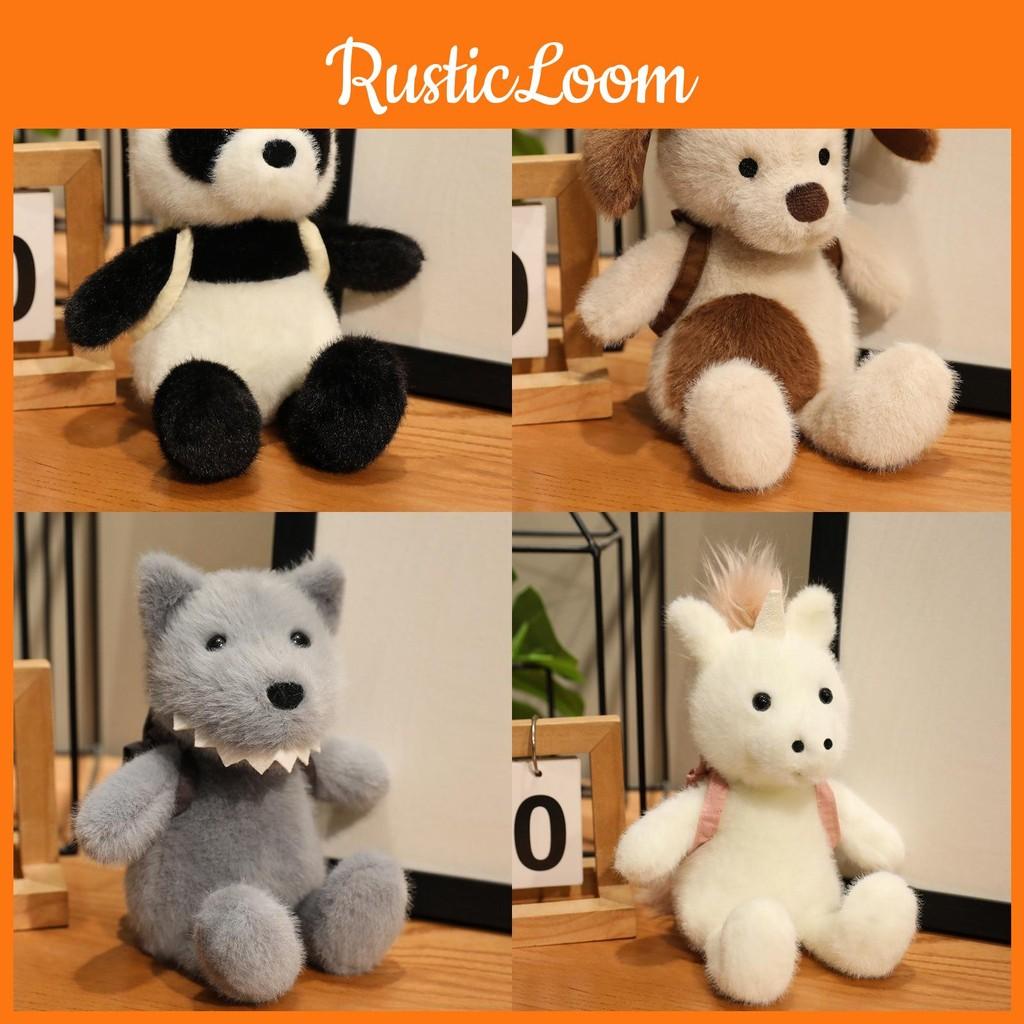 Unicorn Cozy Panda Plush Dinosaur Backpack Toys Children Festival Doll Gift