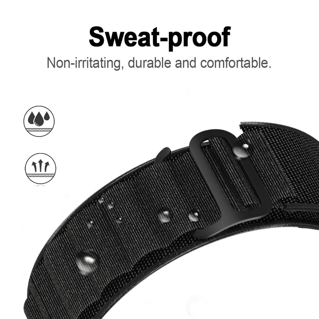 Soft High mountain nylon For Whoop accessory designed to fit both Whoop 4.0 3.0 devices offering a perfect replacement band