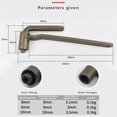 1pc Valve Screw Wrench Motorcycle Valve Screw Adjustment Wrenches 8mm/ 9mm/ 10mm Universal Motorcycle Repair Tool
