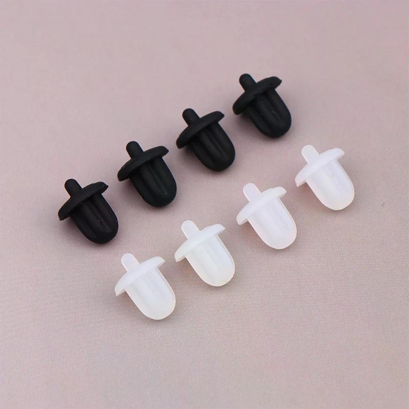 5/10Pcs Silicone Rubber Anti Dust Plugs Interface Dustproof Cover For 6.35mm Audio Jack PC DVD Microphone Socket Accessories