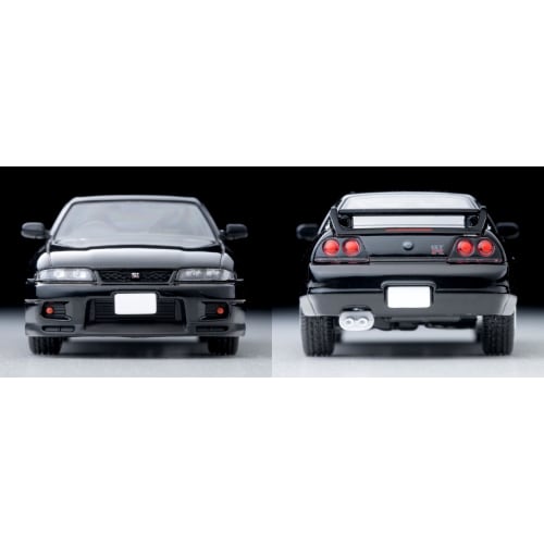 TOMYTEC Tomica Limited Vintage Neo 1/64 Scale LV-N308d Nissan Skyline GT-R V-spec Black 1995 Model (Finished Model) 336051