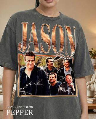 Jason Segel 90s Vintage Retro Bootleg Shirt, Comedy Actor Graphic Tee, 2000s Sitcom Legend Fan Apparel